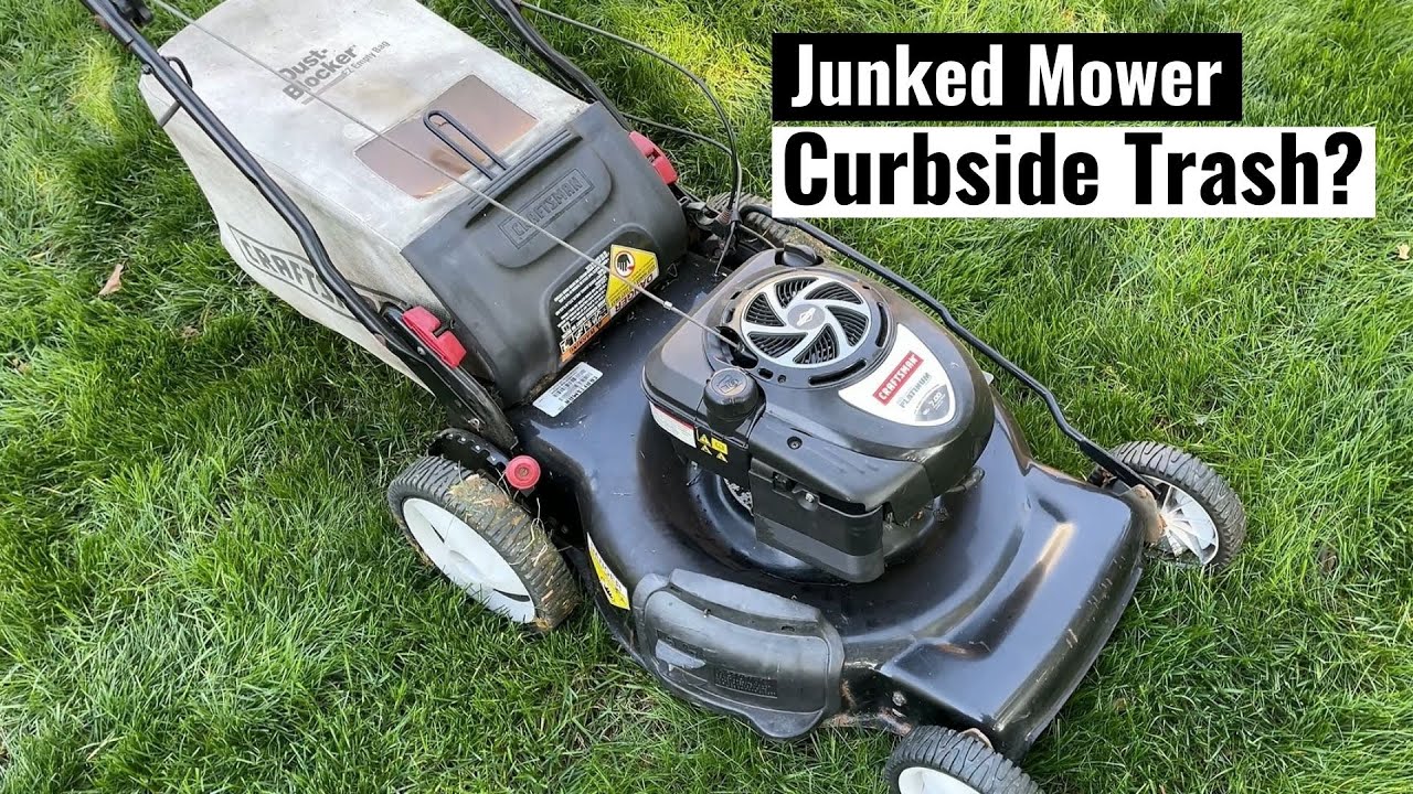 Free Curbside Lawn Mower - Is it Trash?