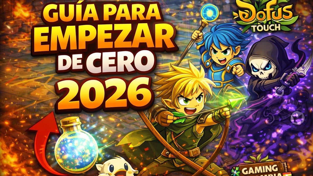 LA MEJOR FORMA DE EMPEZAR DE CERO EN DOFUS TOUCH EN 2026-LVL Y KAMAS MUY FACIL