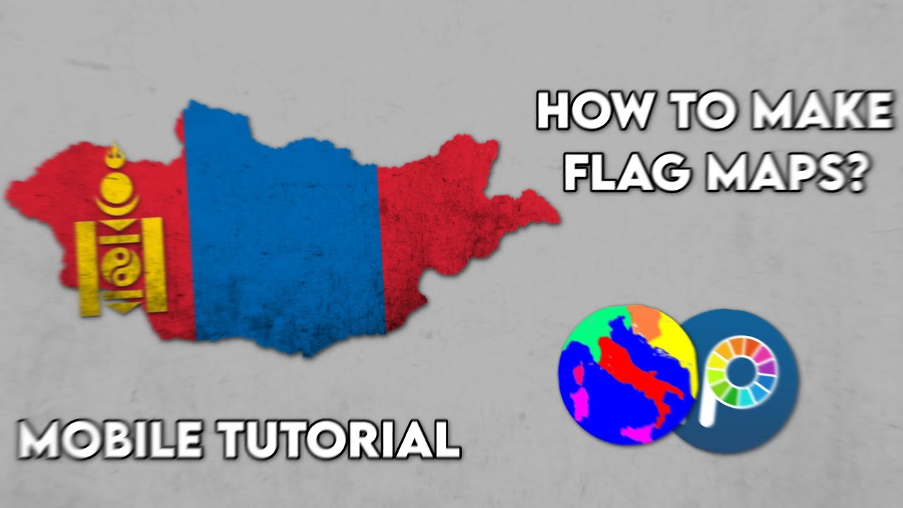 How to make Flag Maps? | Flag Maps Tutorial on Mobile