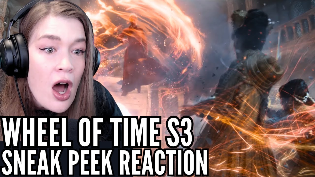 WHEEL OF TIME S3 SNEAK PEEK REACTION!