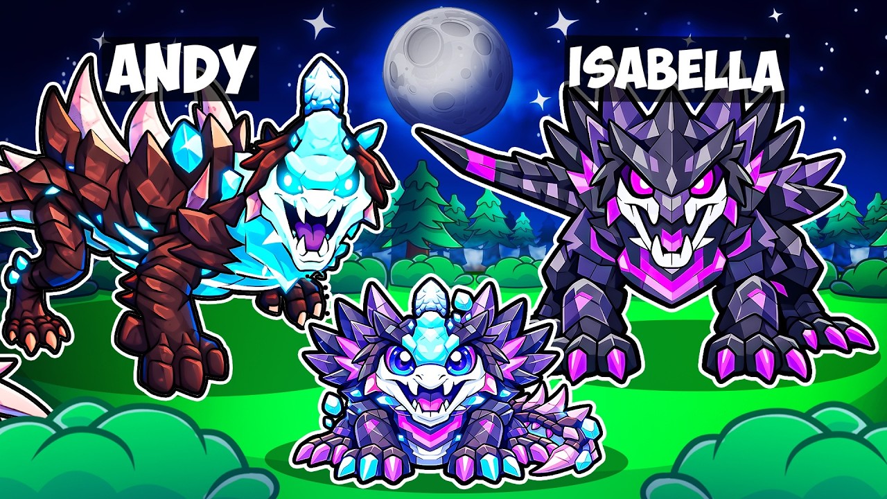 Having A MONSTER Family In Creatures Of Sonaria! (Roblox)