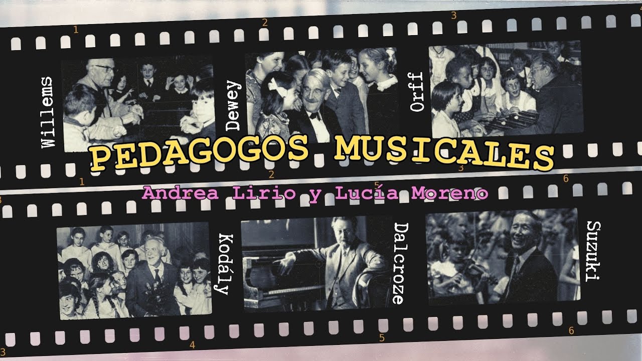 PEDAGOGOS MUSICALES - Andrea Lirio y Luc&iacute;a Moreno