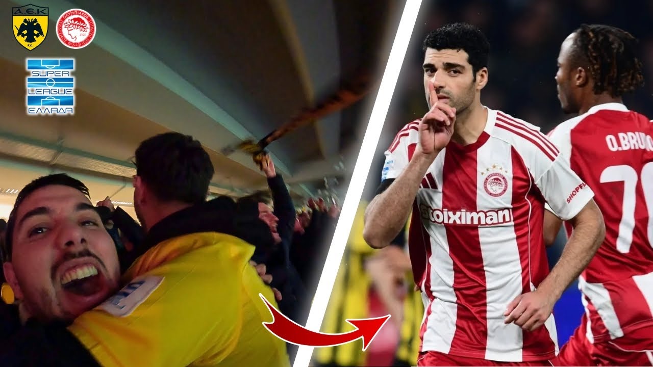 ΠΗΓΑ στο ΑΕΚ-ΟΛΥΜΠΙΑΚΟΣ!