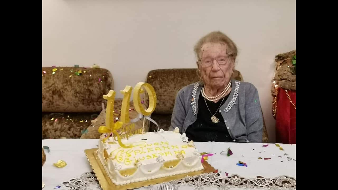 110 anni per nonna Giuseppina, tantissimi auguri!