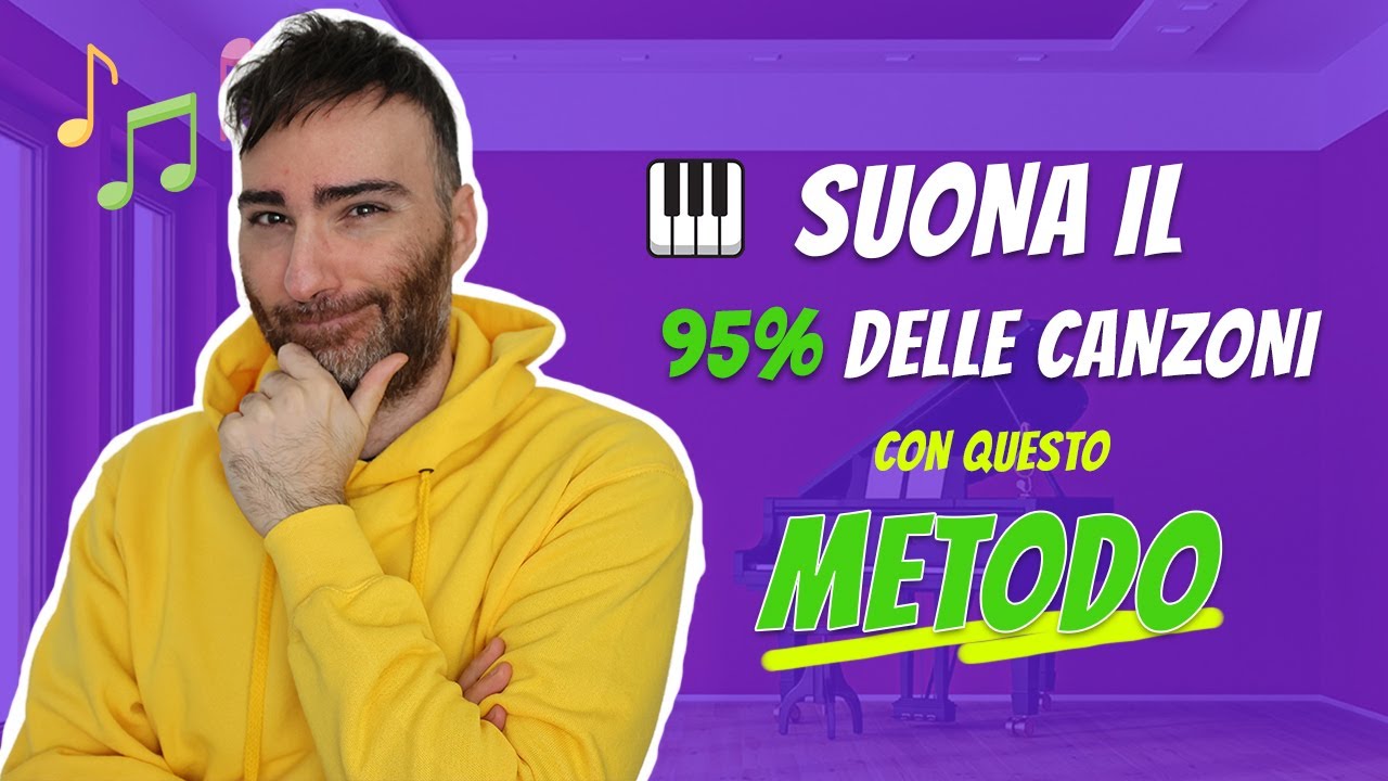 Come Suonare il 95% delle Canzoni al Pianoforte ✅