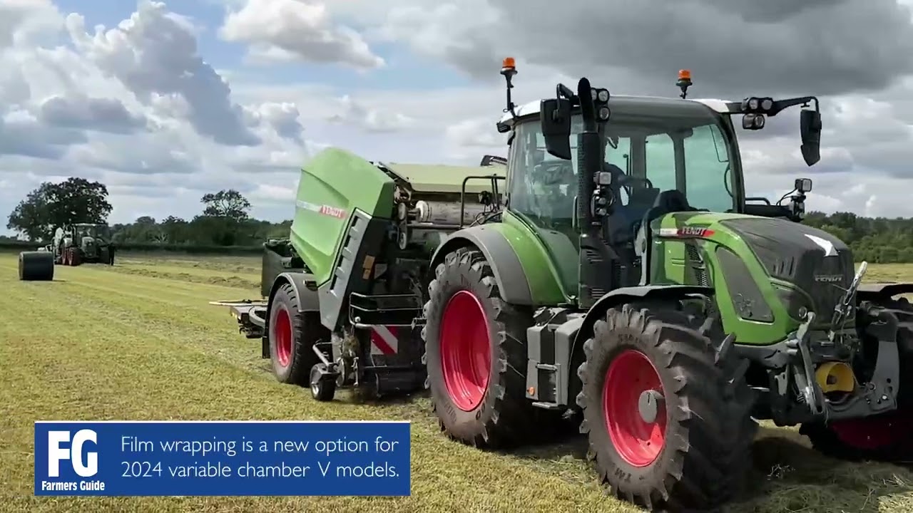 Fendt Rotana round balers | Lincolnshire demo
