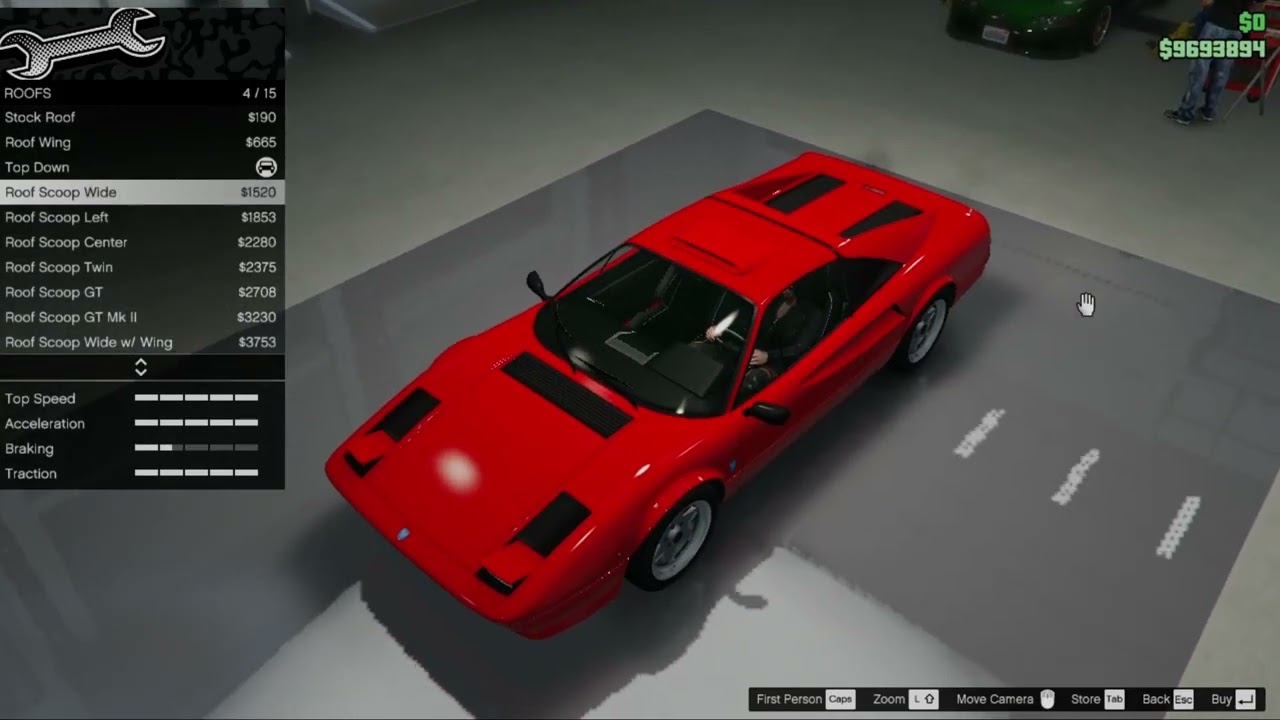 GTA 5 Grotti Itali Classic Customization (Ferrari 308 GTS)