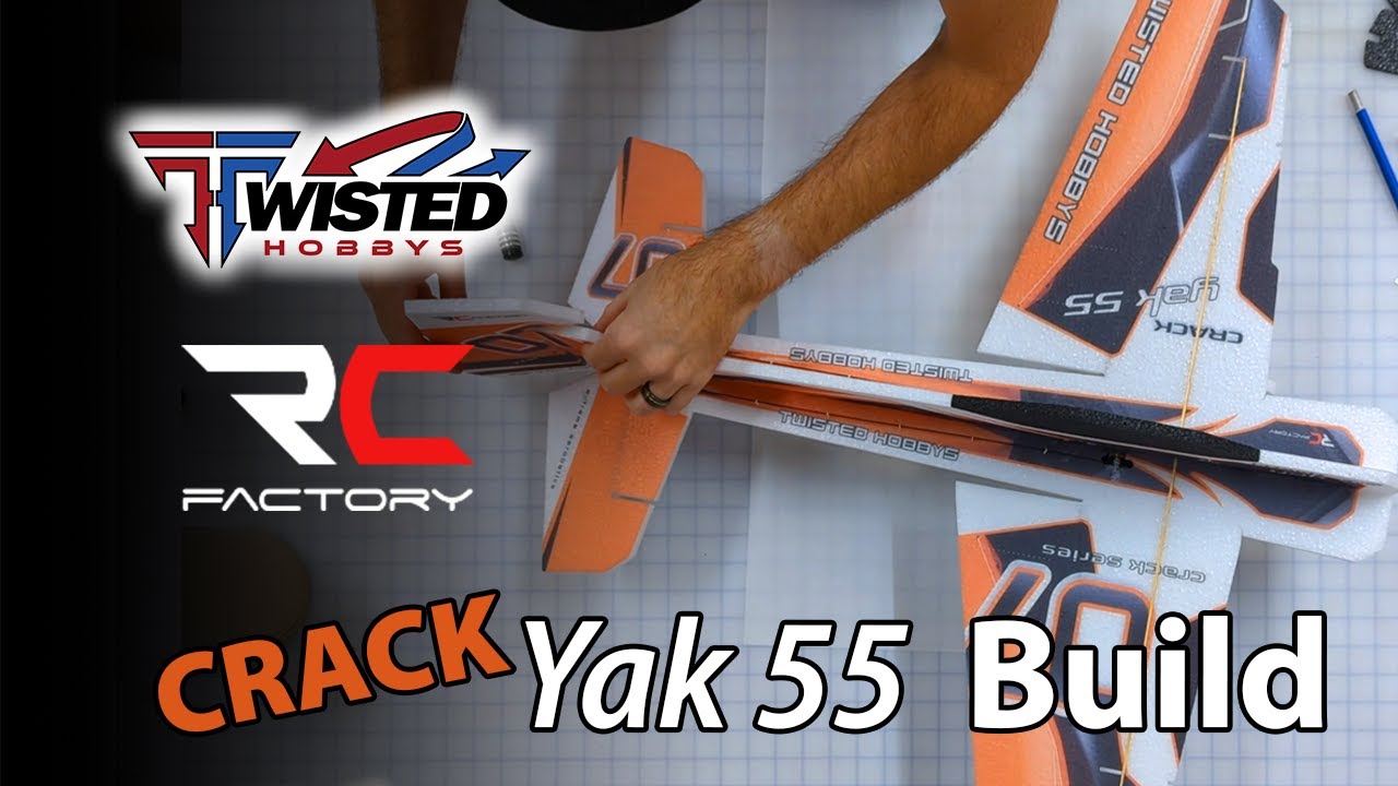 Twisted Hobbys/RC Factory — Самолет Як-55 — Сборка и первый полет