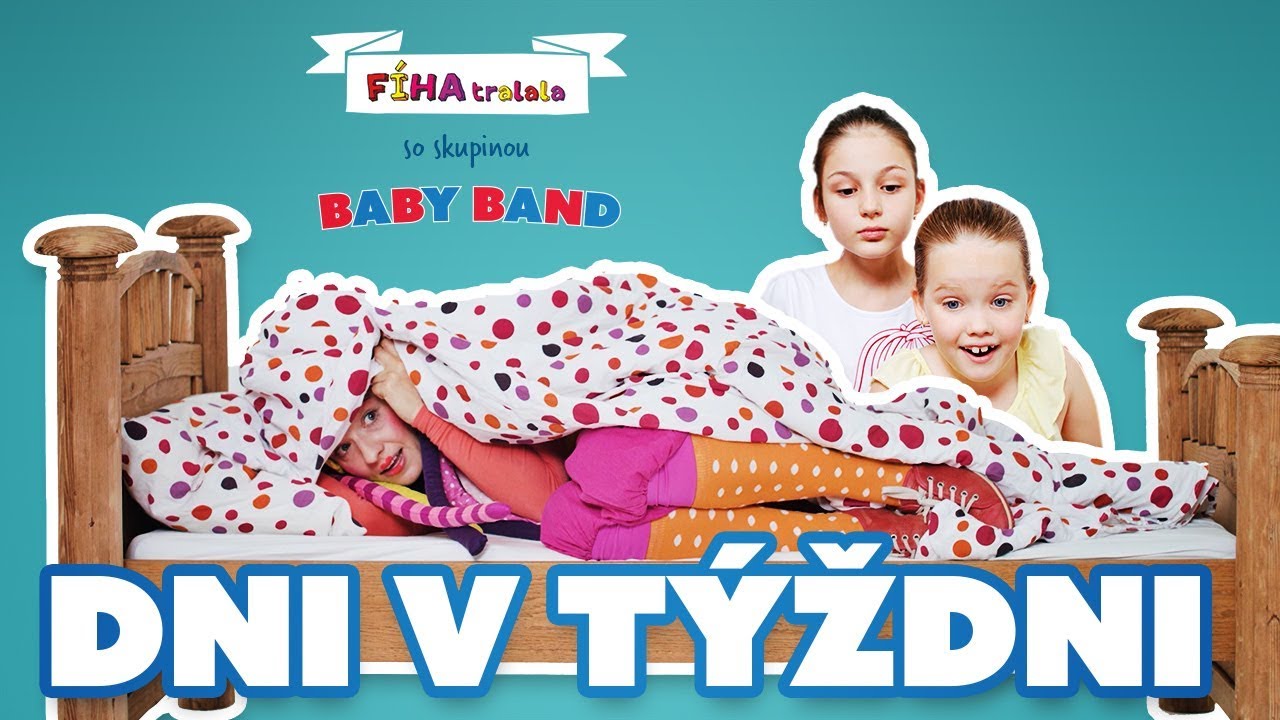 FÍHA tralala: Dni v týždni! 🗓️☀️ Učíme sa s deťmi o dňoch v kalendári hrou a pesničkami! 🎶😁pre deti