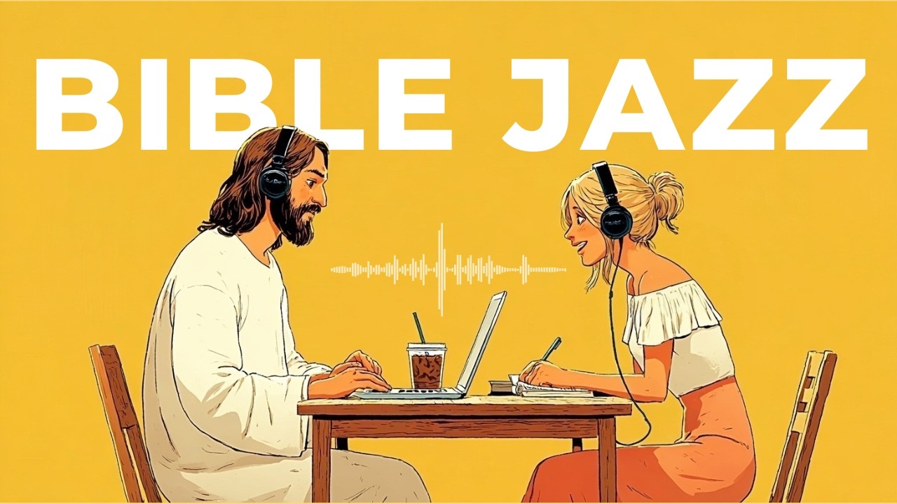 📖 Джаз для учёбы и работы ☕ 1-е Фессалоникийцам (KJV) | Лёгкий и бодрый госпел-джаз для концентрации