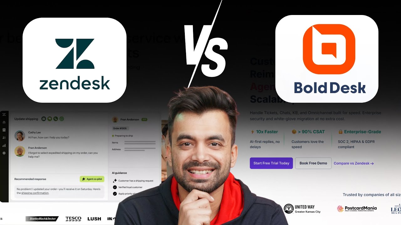 BoldDesk против Zendesk: лучшая система службы поддержки