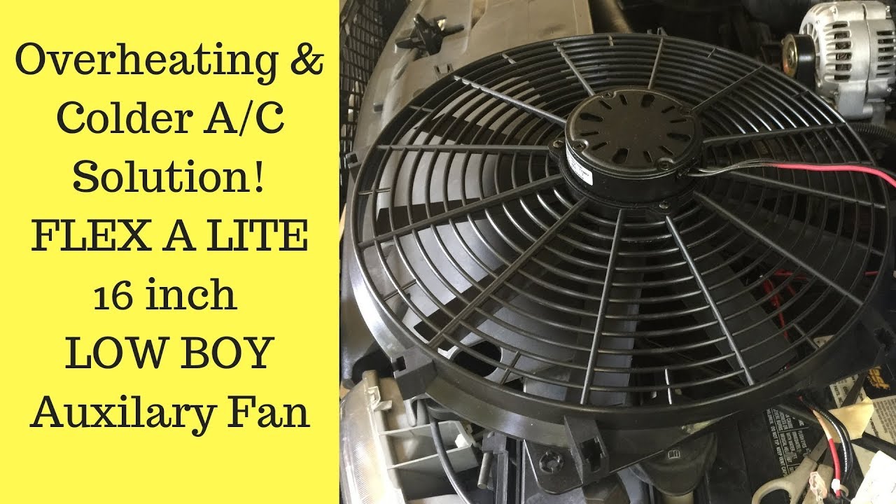 Fix For Colder A/C - Flex A Lite Low Boy 16 Inch
