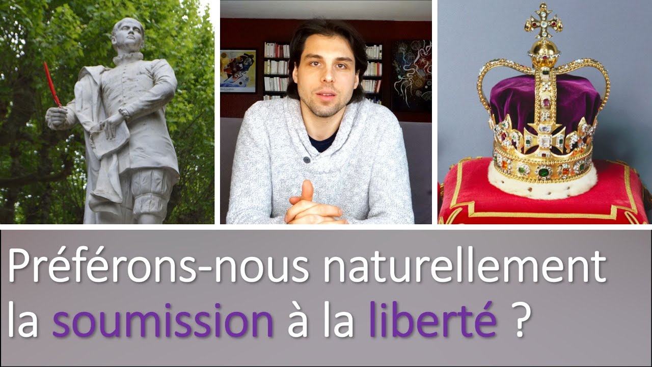 LA BOÉTIE - Liberté et soumission. Le discours de la servitude volontaire (1/2).