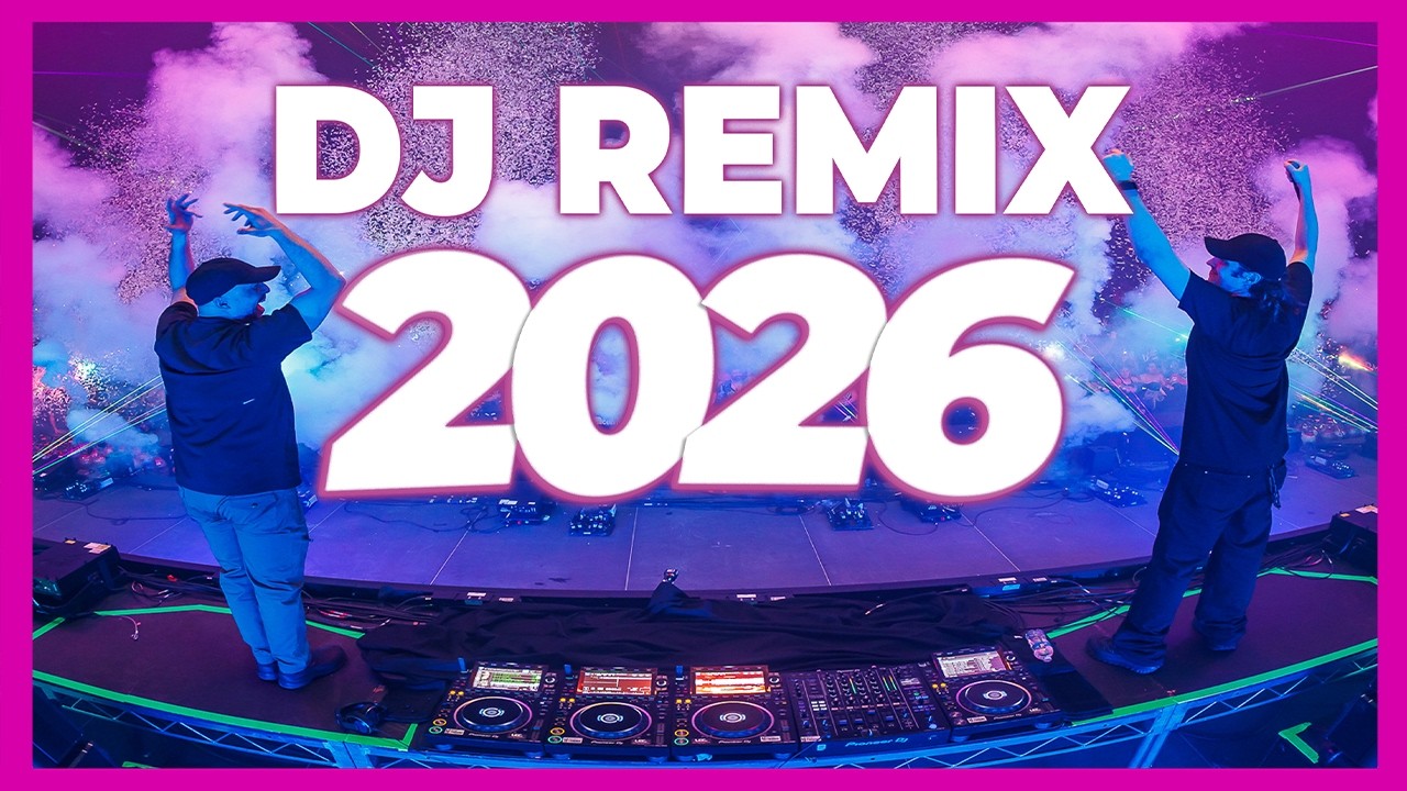 DJ REMIX 2026 - Remixes & Mashups of Popular Songs 2026 | DJ Disco Remix Music Party Club Mix 2025