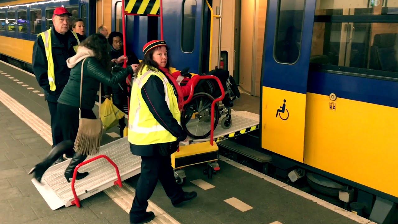 Een avond uit met de NS #rolstoel