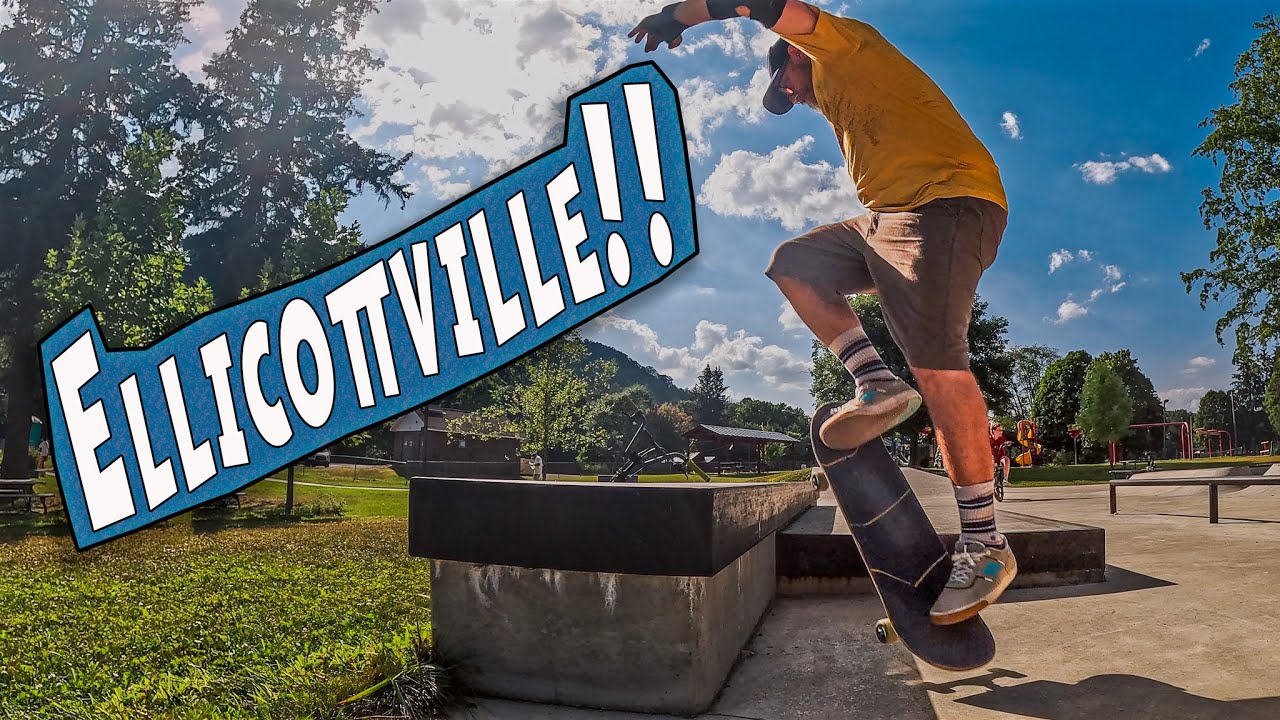 This Park Surprised Me! | Ellicottville Skatepark Session & Review