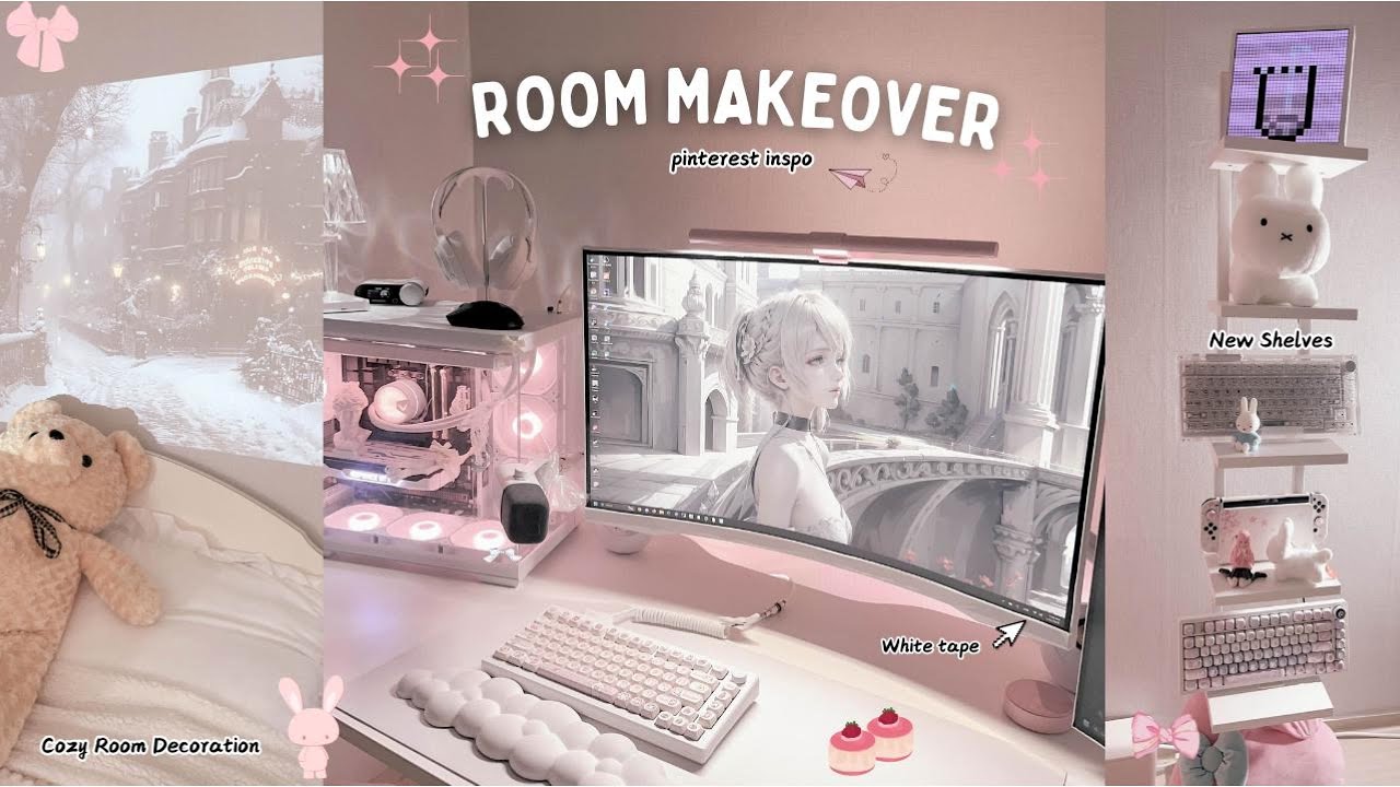 ˚｡୨୧˚  Room Makeover | unboxing  | Miffy ♥︎ food | 포근한 방 꾸미기 ⋆🎀˚ |  aesthetic, cosy & minimalist ✨