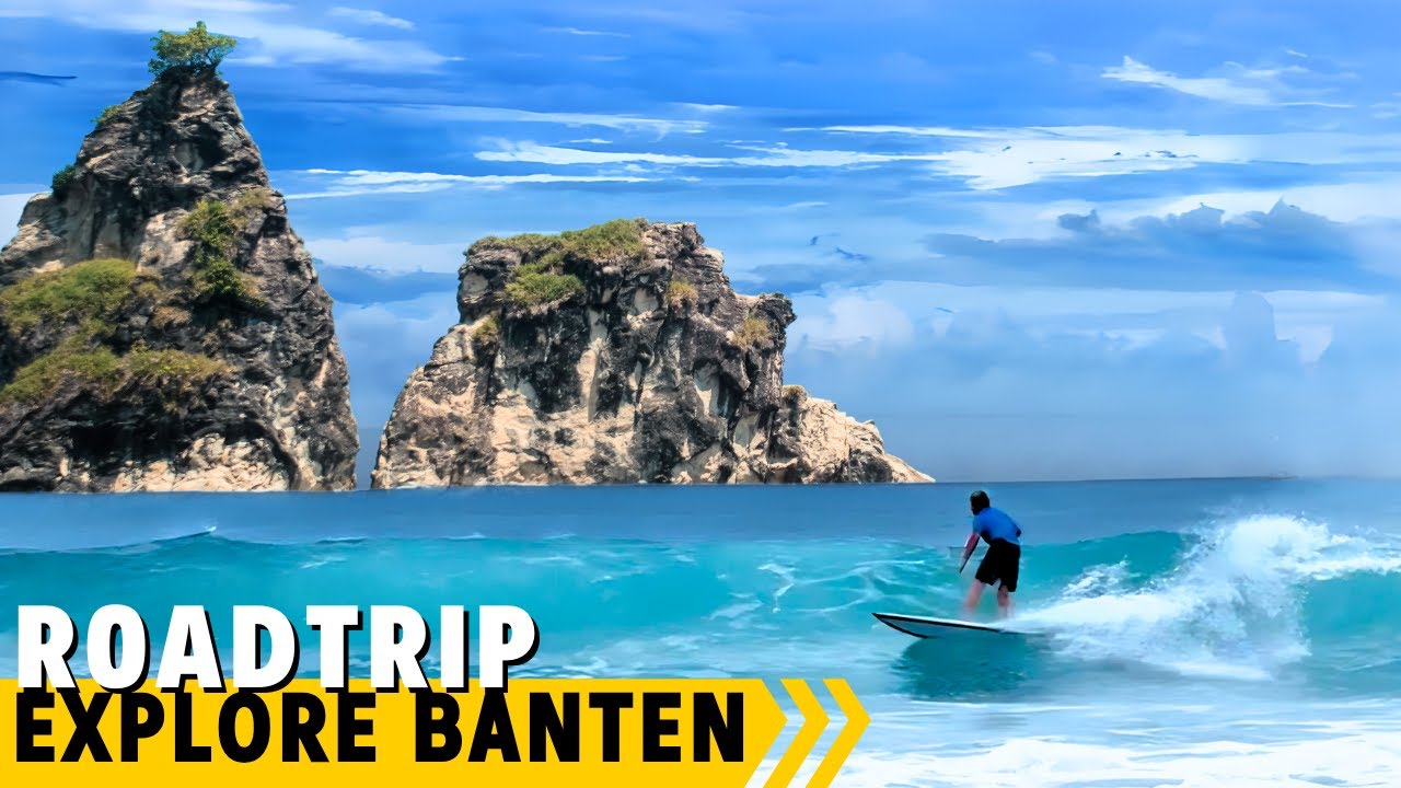 SAWARNA SYURGANYA SURFER DI  UJUNG BARAT PULAU JAWA  | EXPLORE BANTEN