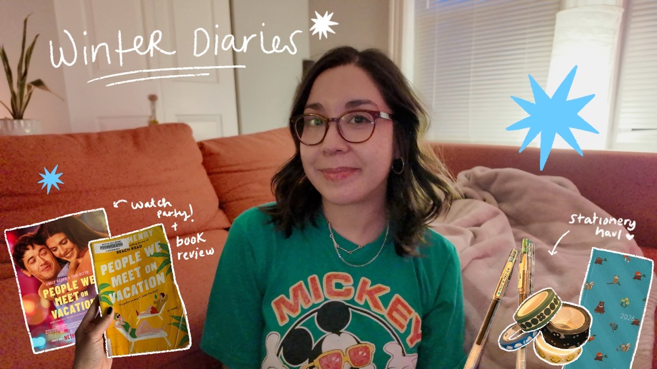 WINTER VLOG ❄️ PWMOV watch party, stationary haul, hobonichi planning + meeting a new friend!