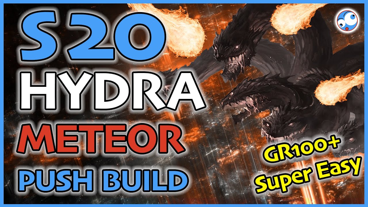 Diablo 3 Season 20 Wizard Push Build: Hydra and Meteor (Ice & Fire Wizard) Patch 2.6.8