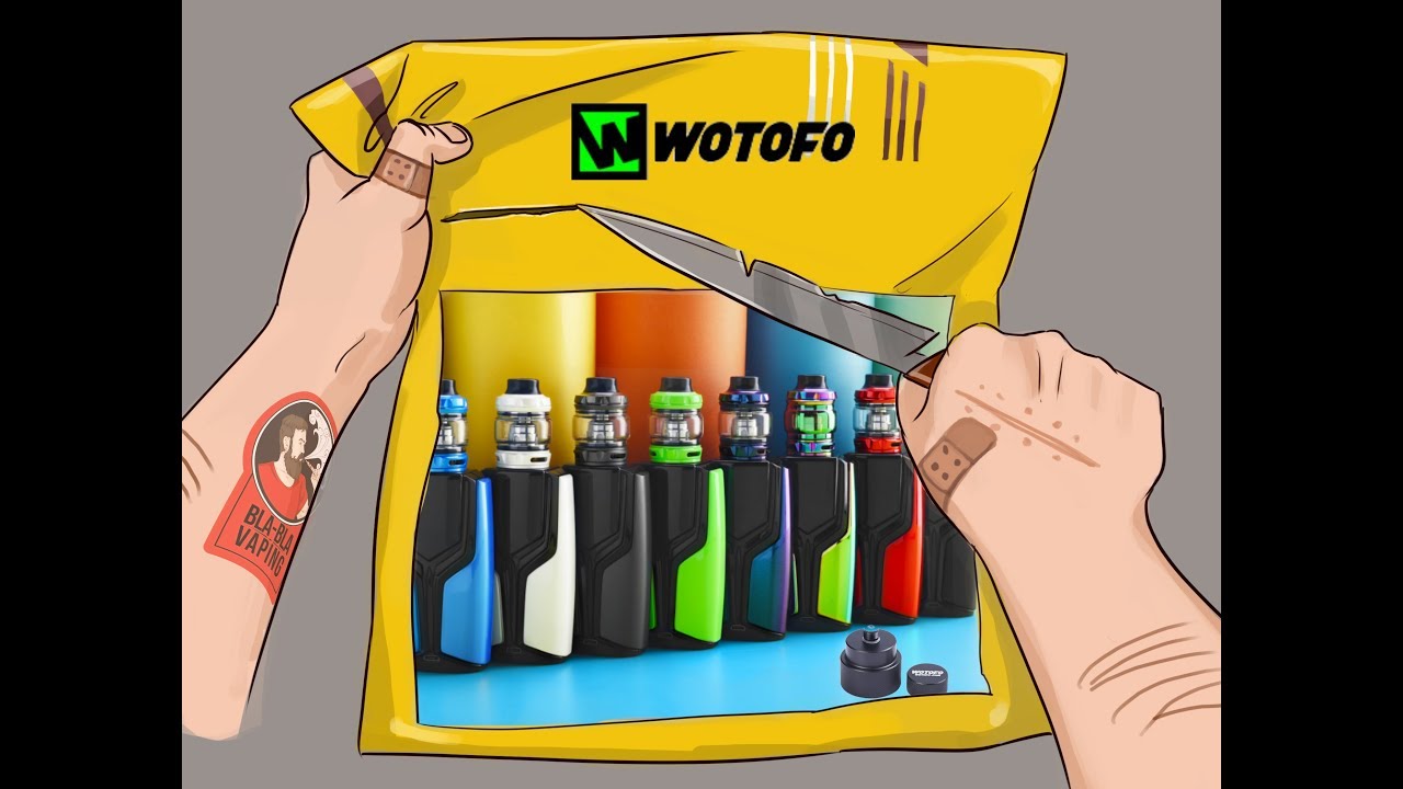 Wotofo Rig Mod Flux Kit и Wotofo Easy Fill Squonk Cap