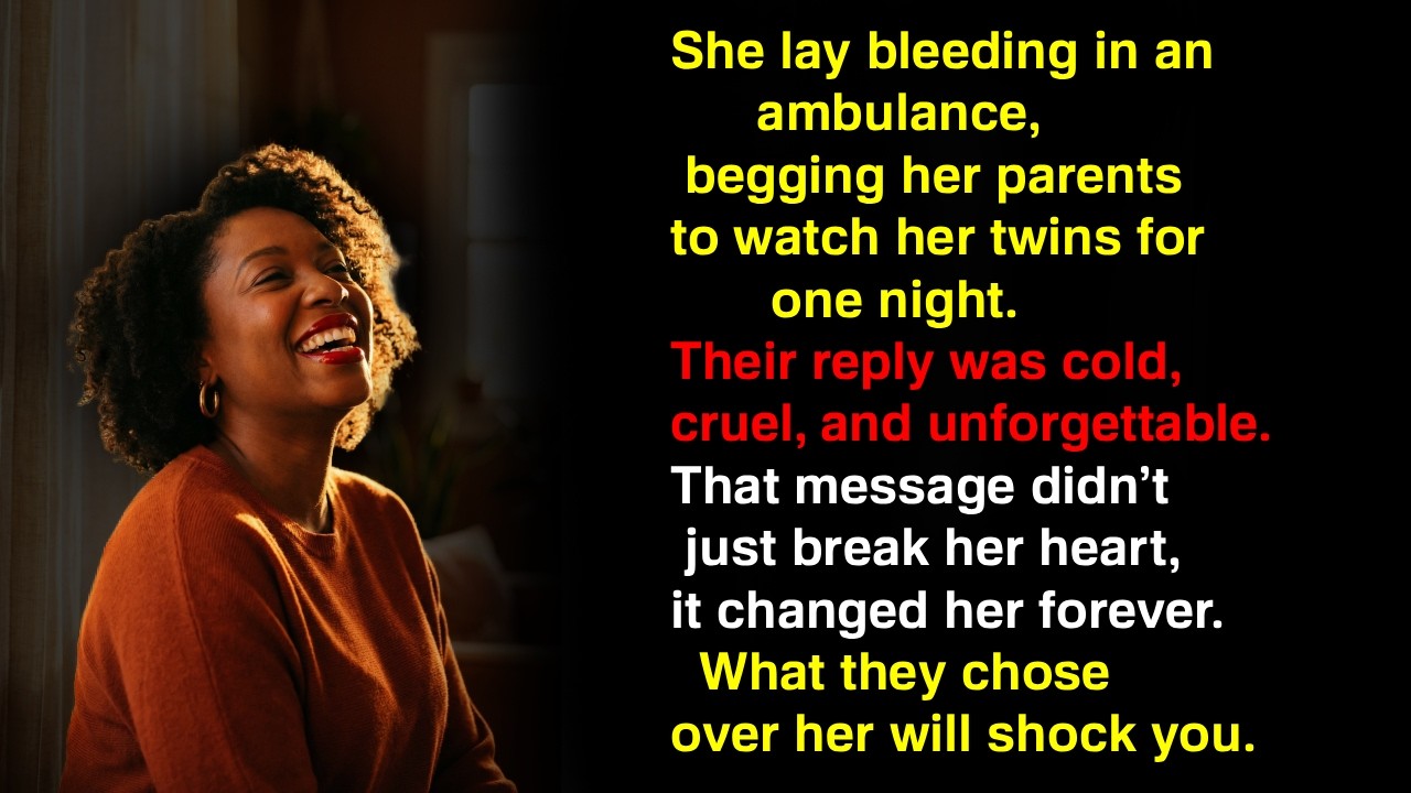 She Asked for Help After a Crash, Her Parents' Reply Changed Everything Forever That..