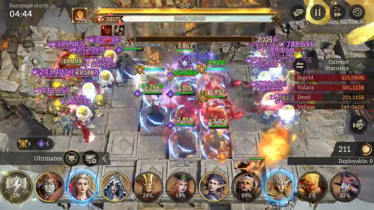 Watcher of Realms Zerbus Matrix Bulwark easy 70k, no Cyrus, no Ezareth, no Durza, no Kria no Beatrix