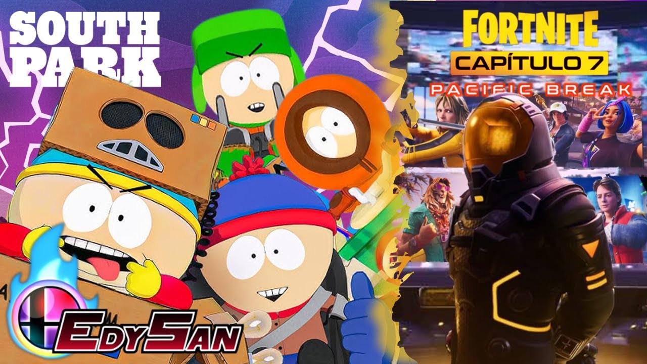 Fortnite | Pacific Break | South Park | Legado De Caos | Rostros Amistosos Por Doquier