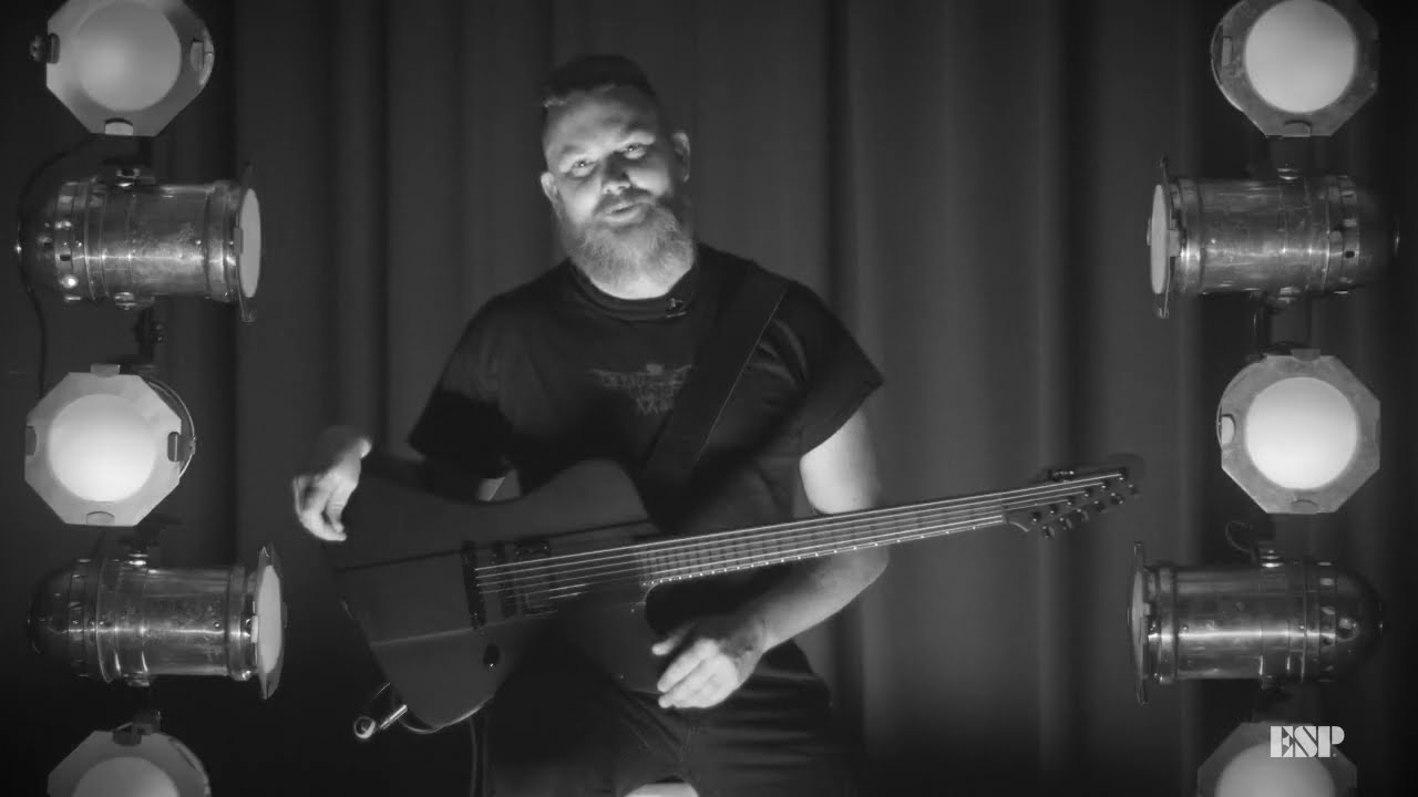 ESP Guitars: LTD Phoenix Black Metal Demo by Mark Kloeppel (Misery Index)