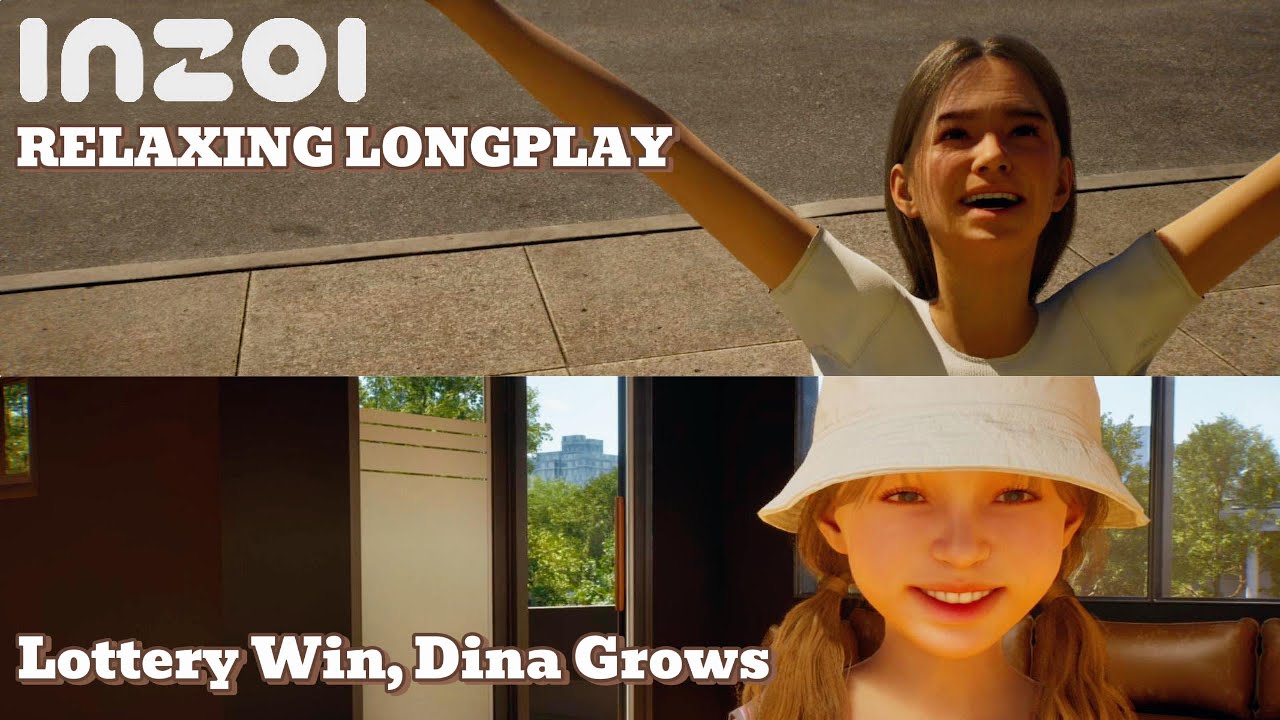 ✨inZOI Relaxing Longplay - Lottery Win, Dina Grows - No Commentary (#73)