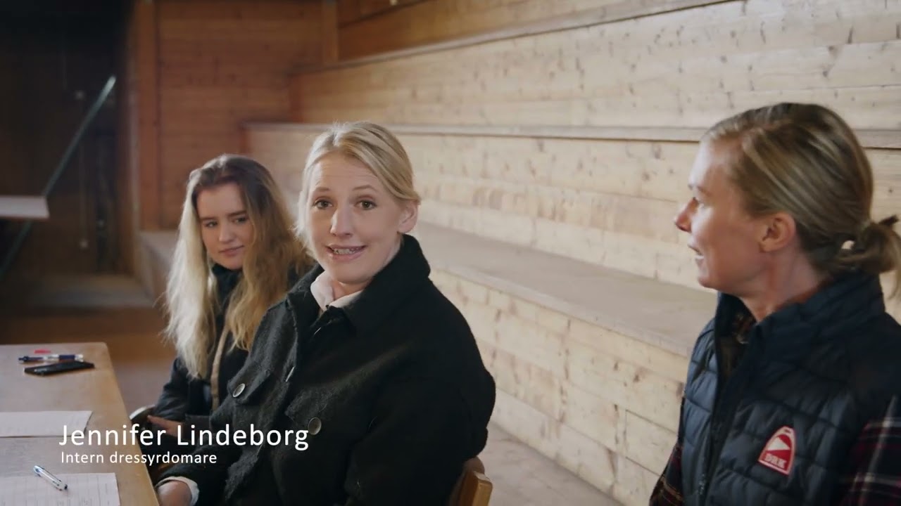 Dressyrtävling på Djursholms Ridklubb - Informationsfilm om hur det går till på interntävling
