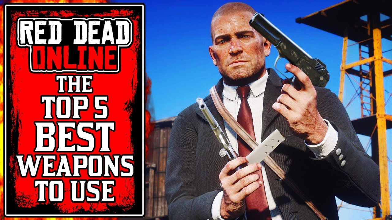 Top 5 BEST GUNS You NEED To Use in Red Dead Online (RDR2 Best Weapons)
