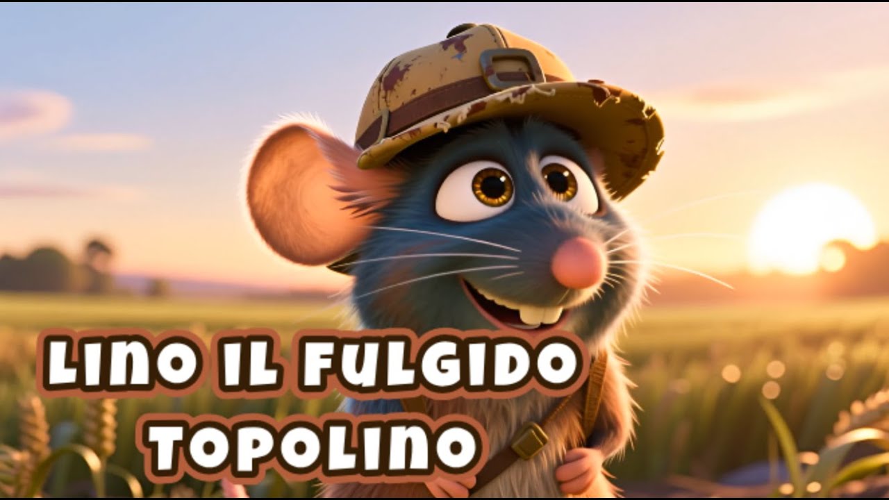 Lino il Fulgido Topolino 🐭✨ | Canzone Divertente ed Educativa per Bambini