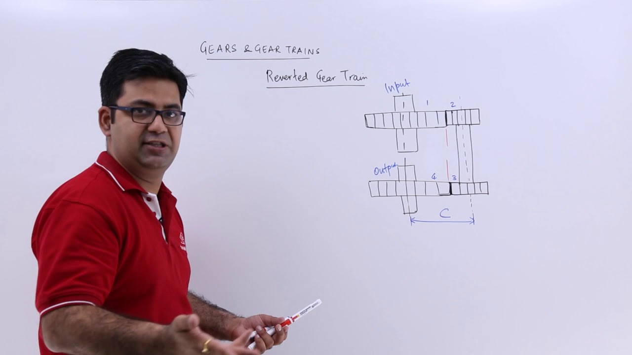 Reverted Gear Train