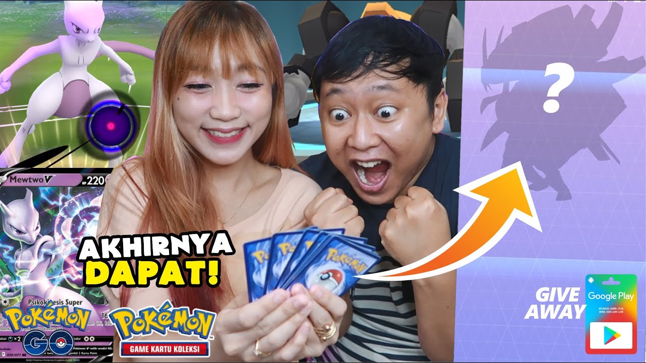 UNBOXING POKEMON GO x TCG & TANTANGAN EVOLUTION POKEMON ! +giveaway +gacha