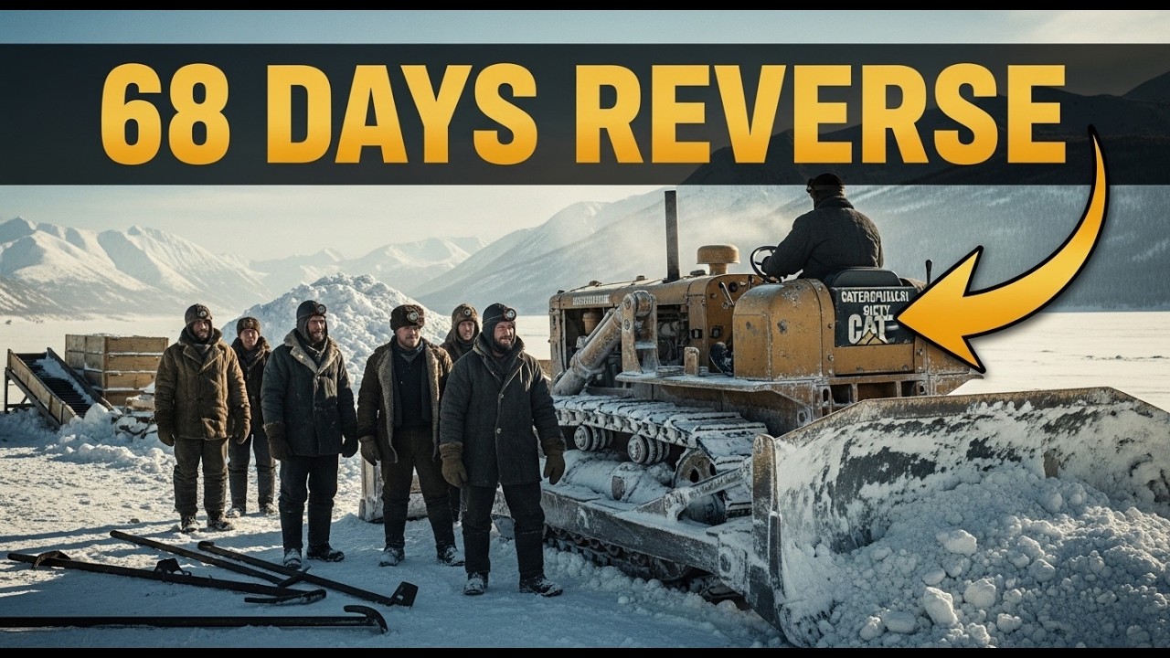 127°F Engine -20°F Air The Alaskan Gold Rush Dozer That Ran Backwards 1925