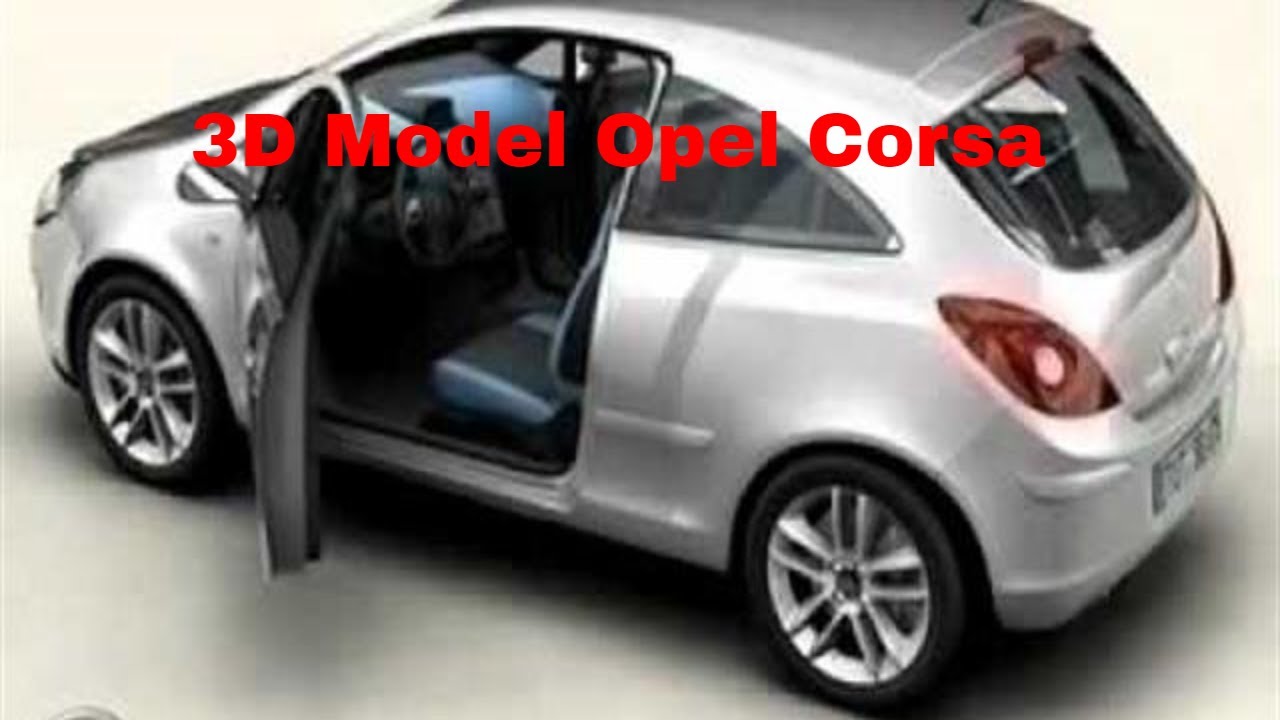3D Model Opel Corsa Review