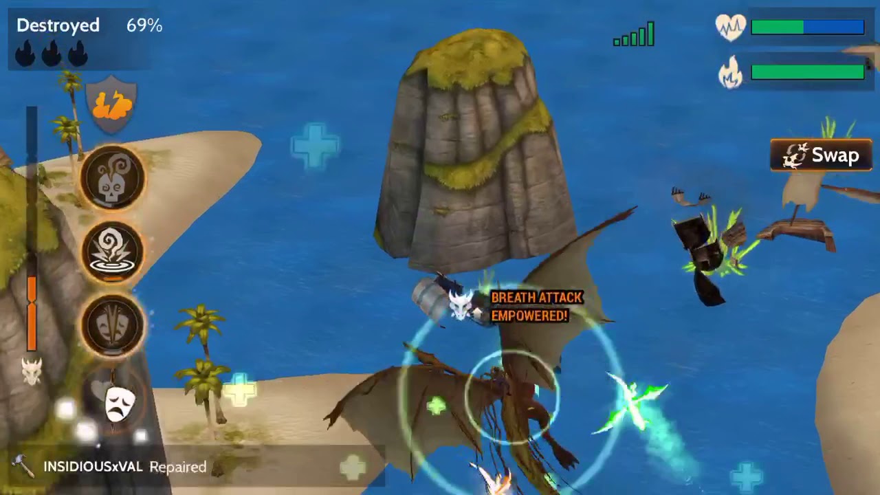 [WarDragons] Narlyth 8.7B vs 26.6B ( with 1 defender)
