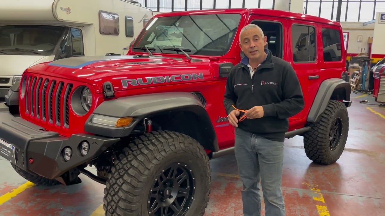 Assetto personalizzato e omologato Wrangler 4xe |LAROSSA4X4|