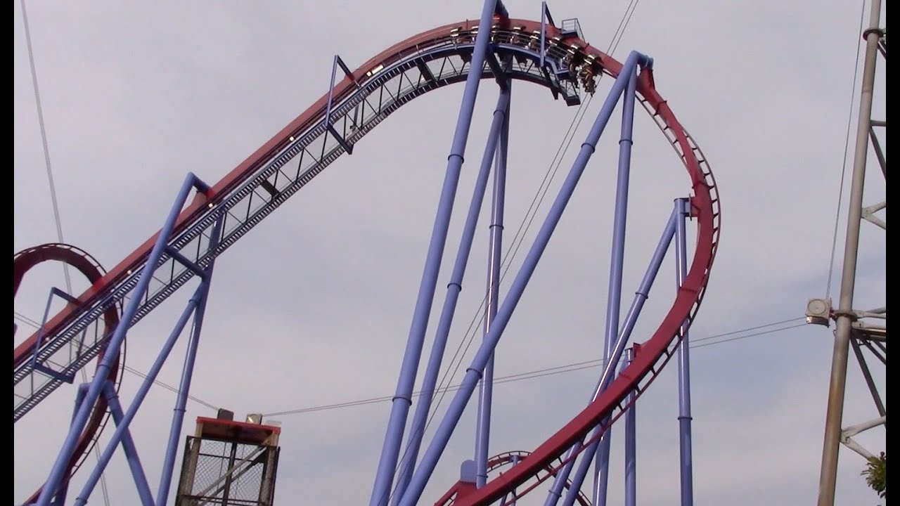 Banshee Off-Ride Kings Island HD 60fps