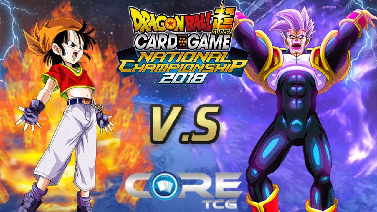 DRAGON BALL GT PAN V.S BABY VEGETA BATTLE!~ CORE TCG REGIONALS