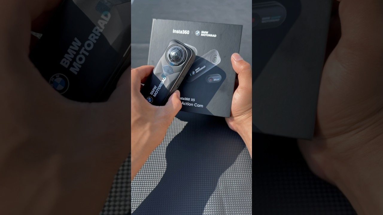 Unboxing Insta360 X5 BMW Motorrad Edition #unboxing #insta360