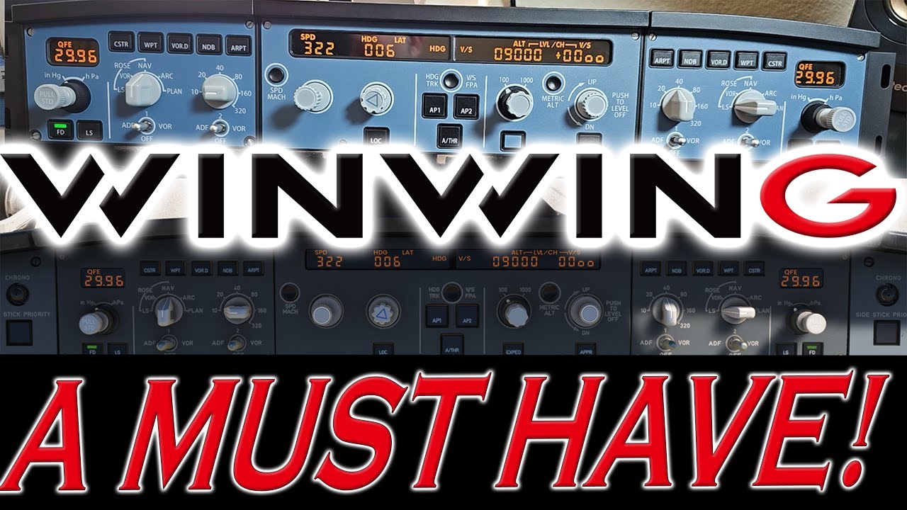 Airbus Pilots NEED THIS For MSFS Xplane P3D! WinWing EFIS and FCU!