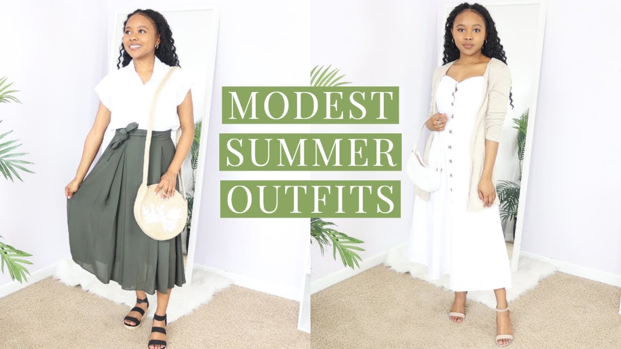 MODEST SUMMER OUTFITS 2020 | Modest Lookbook for Summer