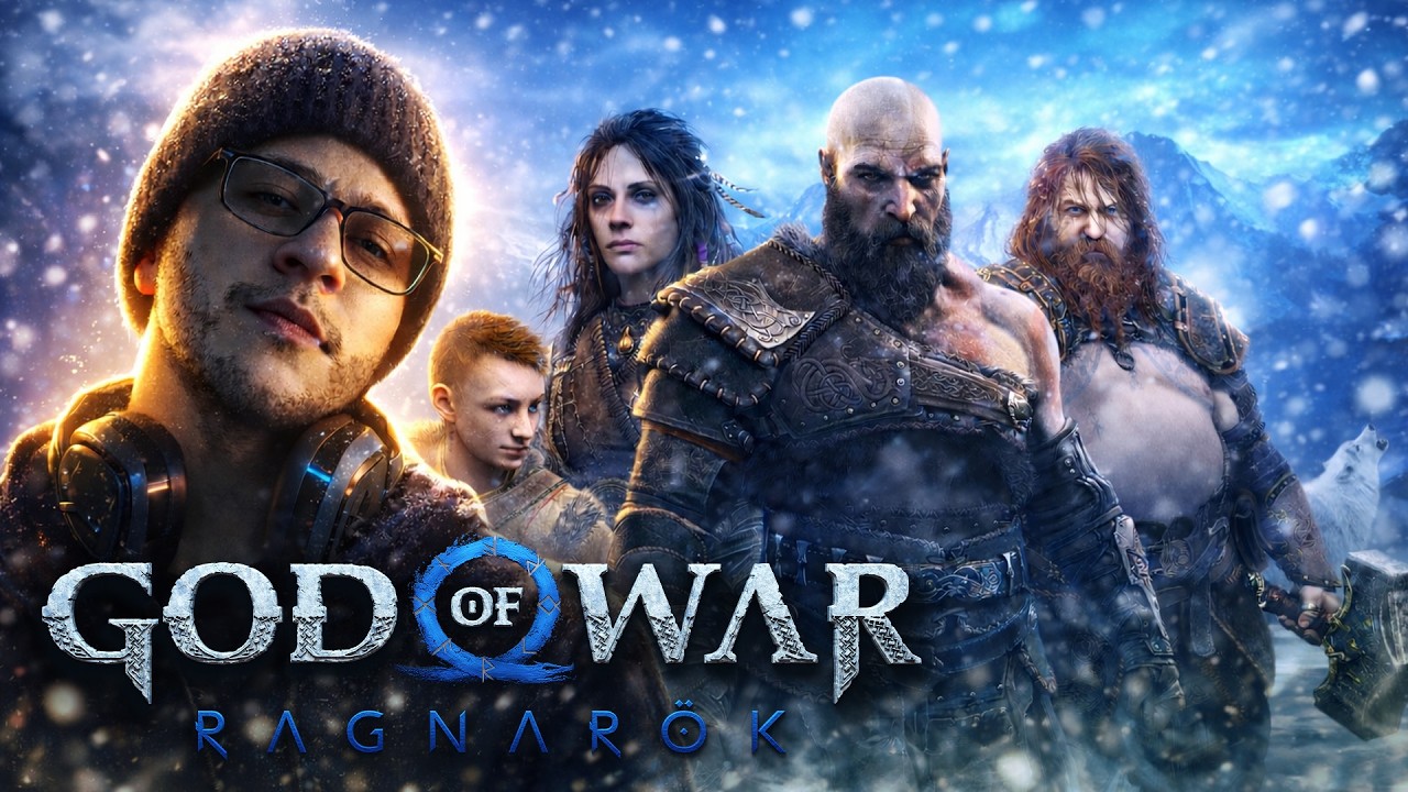 A SAGA COMPLETA DE KRATOS: DO 1 AO RAGNAROK AO VIVO - God of War Ragnarök DIA 02