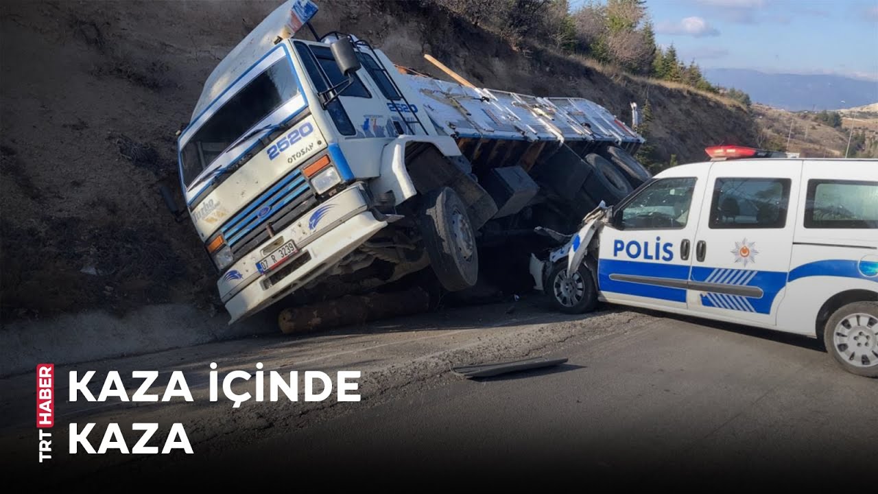 Kurtarma &ccedil;alışması sırasında kamyon geri kaydı
