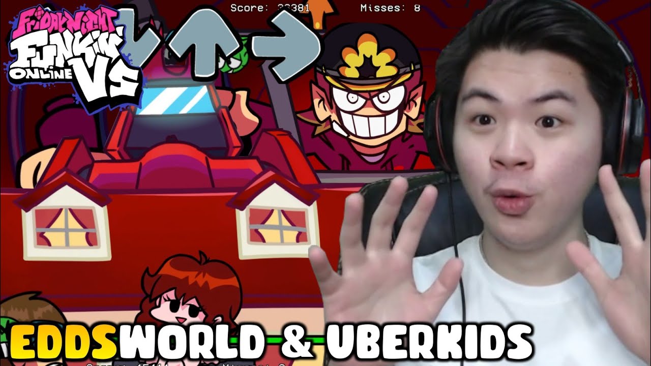 EDDSWORLD & UBERKIDS VERSI MANTAP JIWA!! | Friday Night Funkin' Online VS
