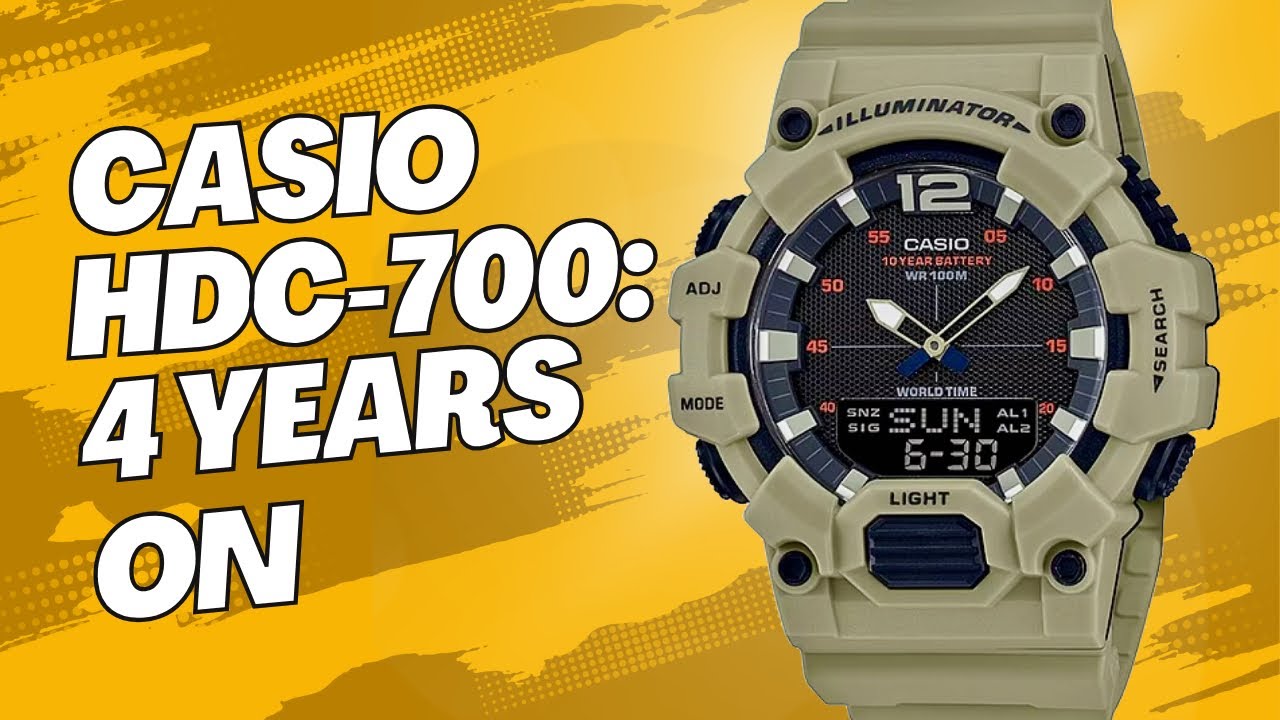 Обзор Casio HDC-700: альтернатива G-Shock до 40 долларов!