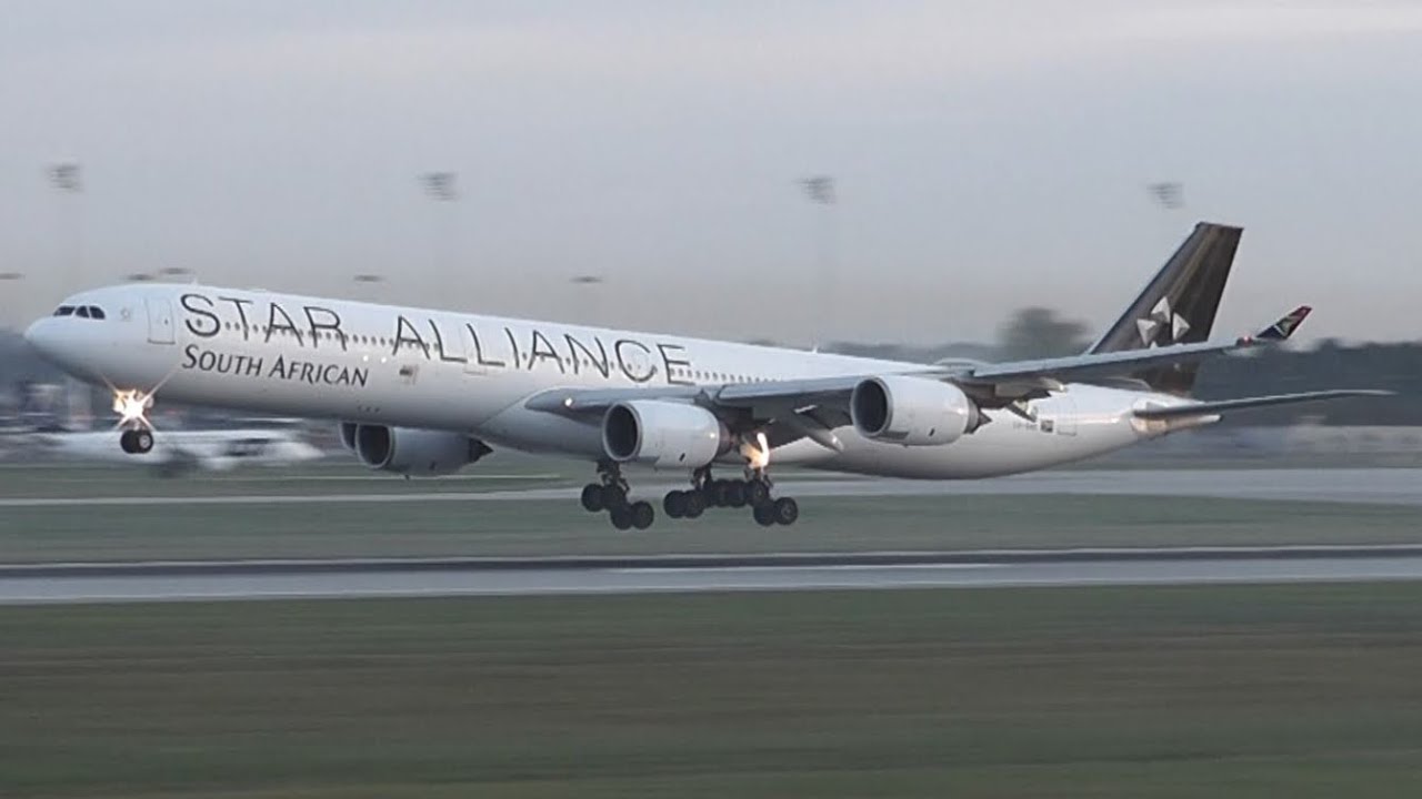 20mins of 26L Arrivals at Munich Airport (HD)