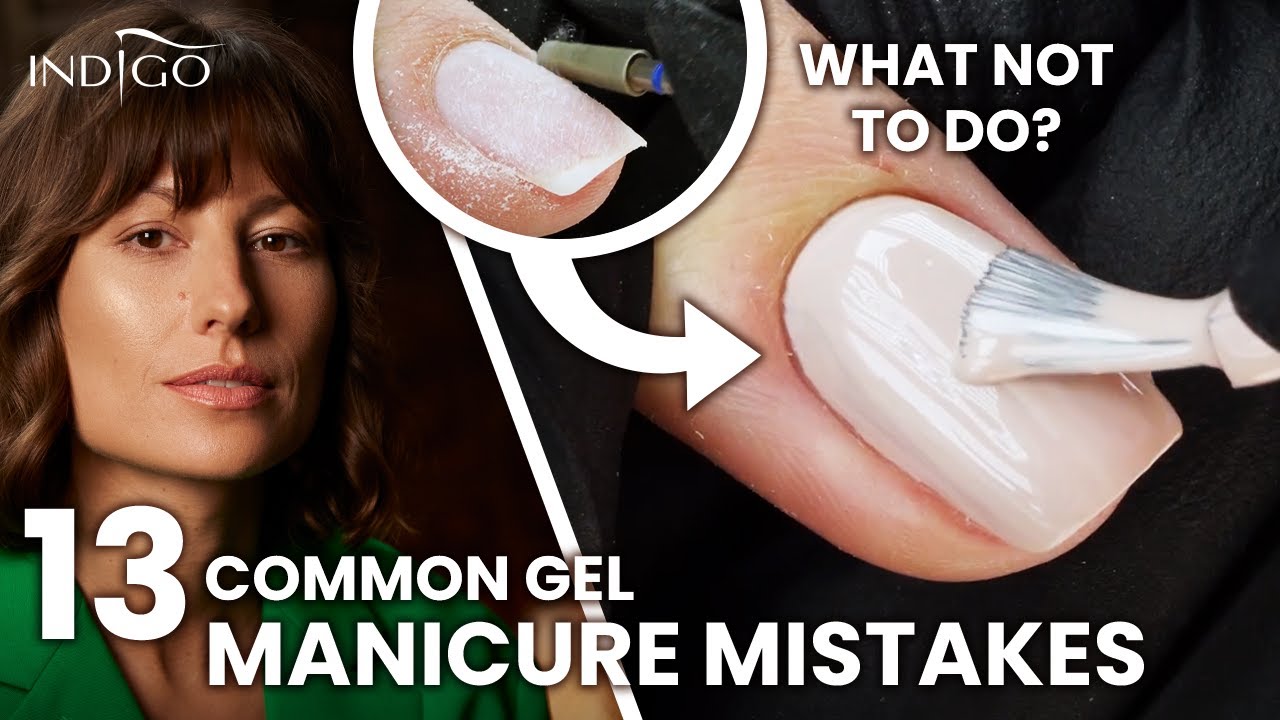 Hybrid manicure - 13 common mistakes. A gel manicure step by step | Indigo Nails